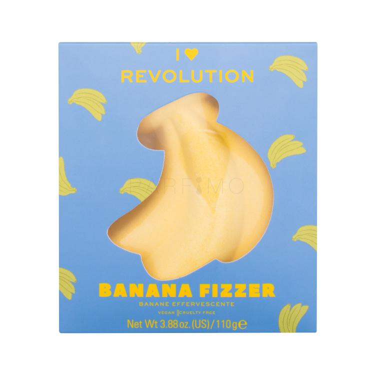 I Heart Revolution Tasty Banana Fürdőbomba nőknek 110 g