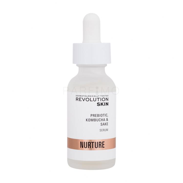 Revolution Skincare Nurture Prebiotic Kombucha &amp; Sake Serum Arcszérum nőknek 30 ml