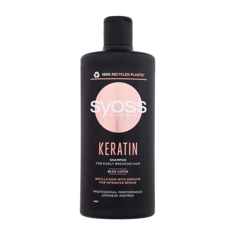 Syoss Keratin Shampoo Sampon nőknek 440 ml