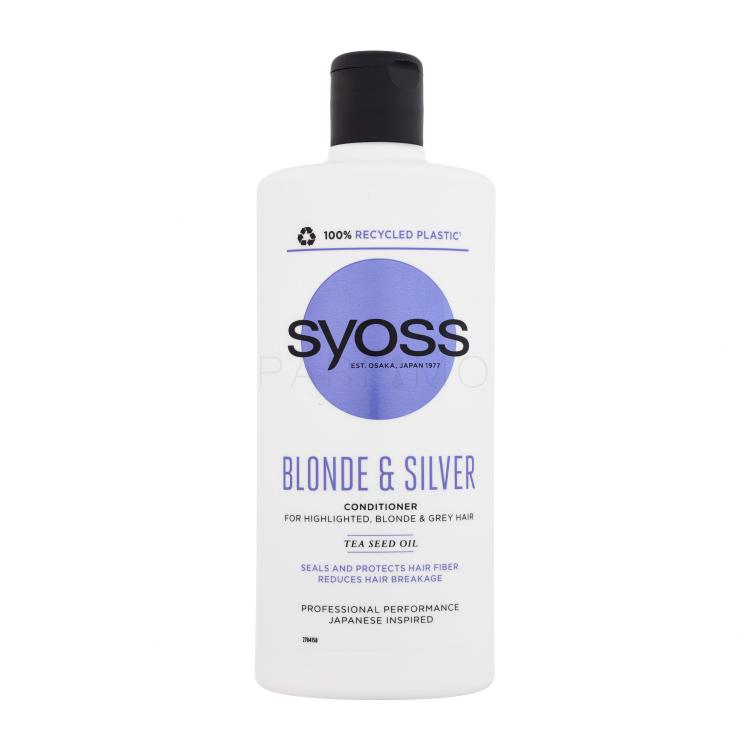 Syoss Blonde &amp; Silver Conditioner Hajkondicionáló nőknek 440 ml