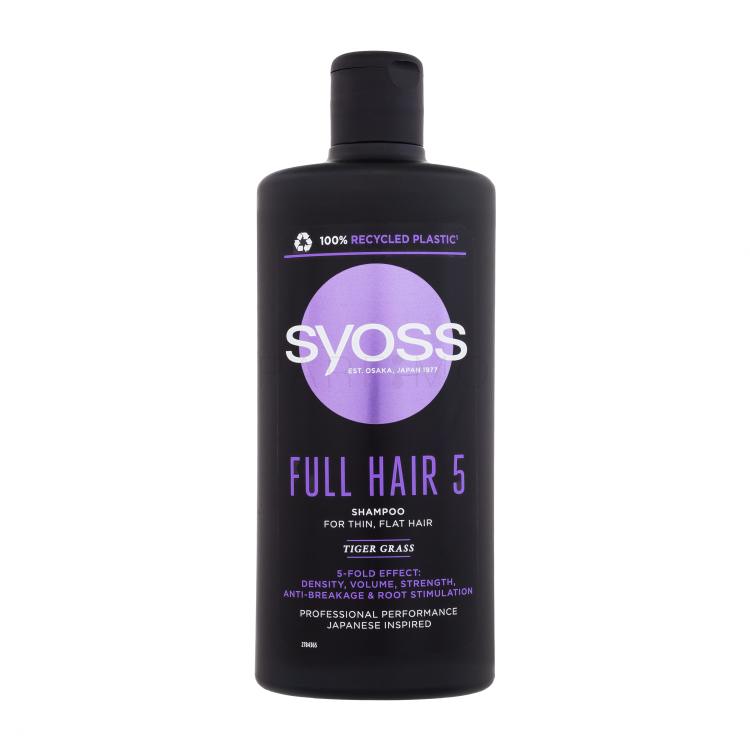 Syoss Full Hair 5 Shampoo Sampon nőknek 440 ml