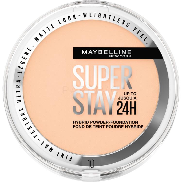 Maybelline Superstay 24H Hybrid Powder-Foundation Alapozó nőknek 9 g Változat 10