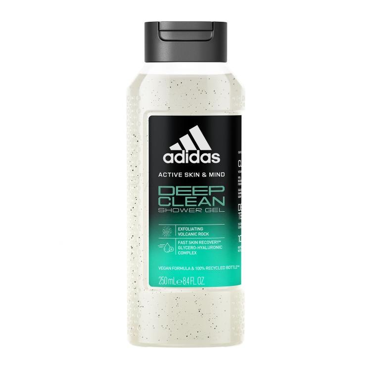 Adidas Deep Clean New Clean &amp; Hydrating Tusfürdő férfiaknak 250 ml