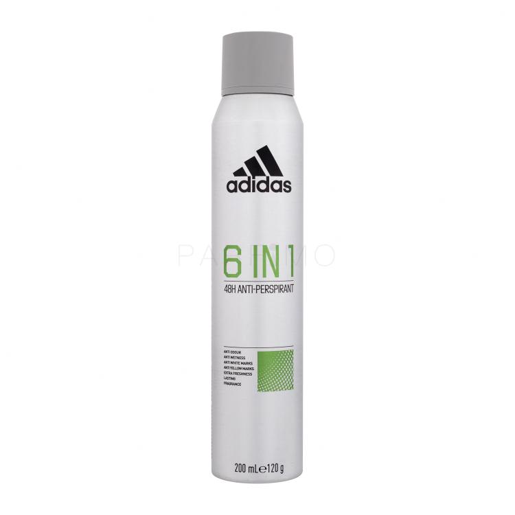 Adidas 6 In 1 48H Anti-Perspirant Izzadásgátló férfiaknak 200 ml