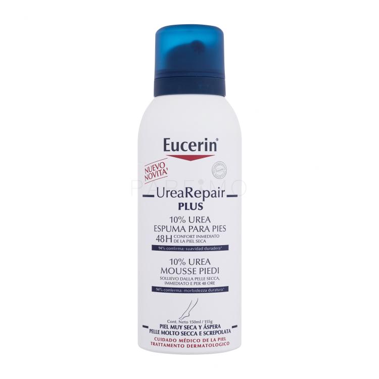 Eucerin UreaRepair Plus 10% Urea Foot Foam Lábápoló krém nőknek 150 ml