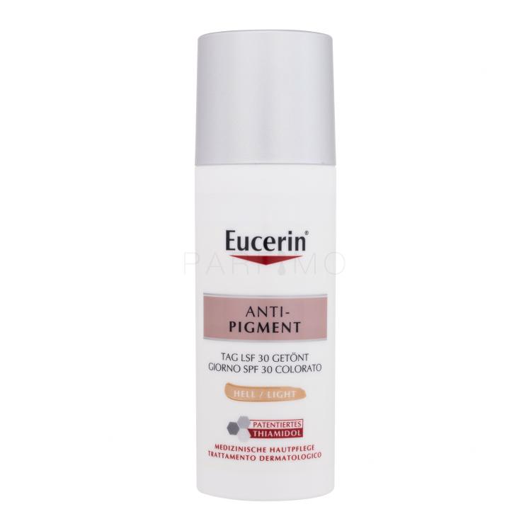 Eucerin Anti-Pigment Tinted Day Cream SPF30 Nappali arckrém nőknek 50 ml Változat Light