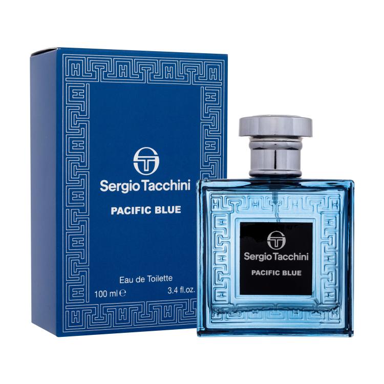 Sergio Tacchini Pacific Blue Eau de Toilette férfiaknak 100 ml