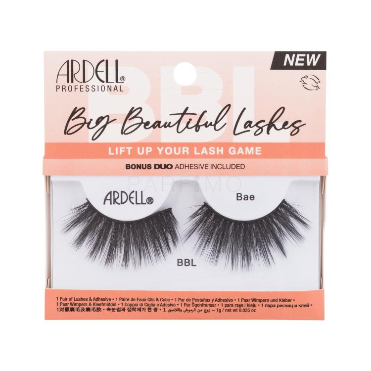 Ardell Big Beautiful Lashes Bae Műszempilla nőknek 1 db Változat Black