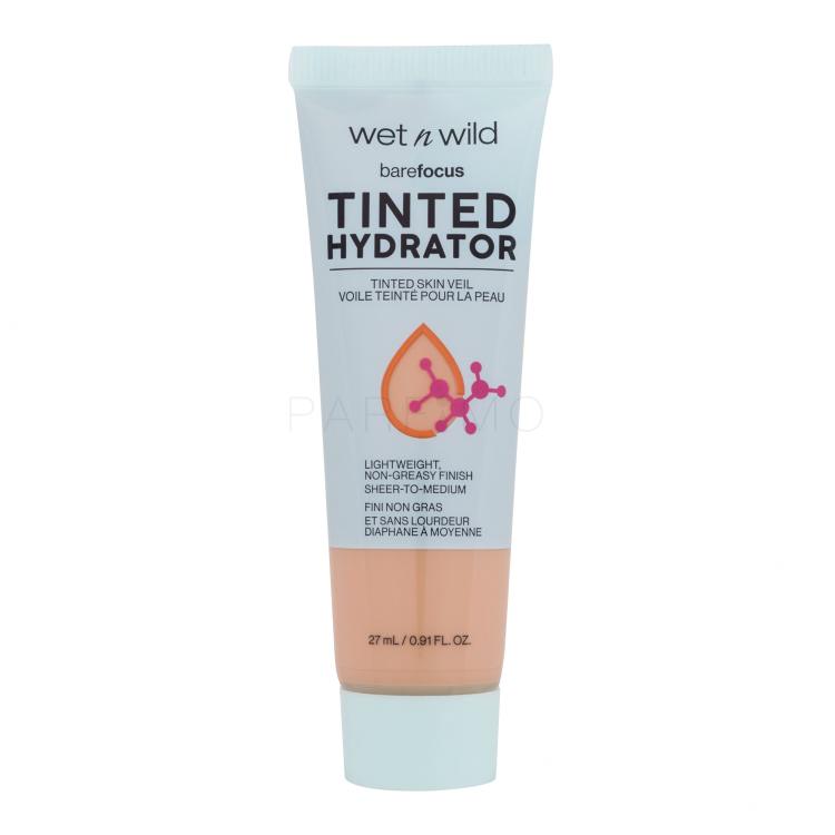 Wet n Wild Bare Focus Tinted Hydrator Alapozó nőknek 27 ml Változat Medium Tan