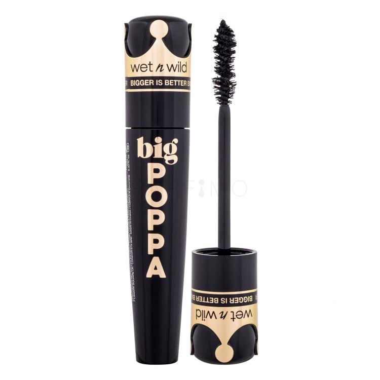 Wet n Wild Big Poppa Szempillaspirál nőknek 10 ml Változat Blackest Black