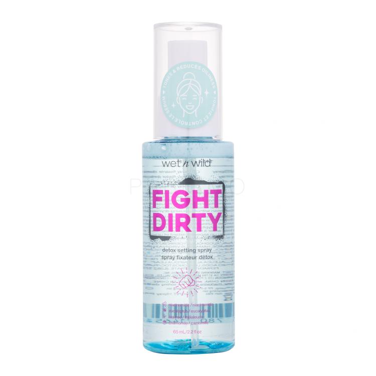 Wet n Wild Fight Dirty Detox Setting Spray Sminkfixáló nőknek 65 ml