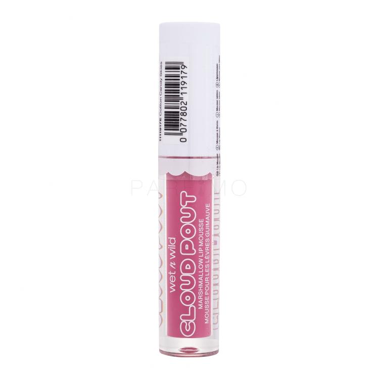 Wet n Wild Cloud Pout Marshmallow Lip Mousse Rúzs nőknek 3 ml Változat Cotton Candy Skies