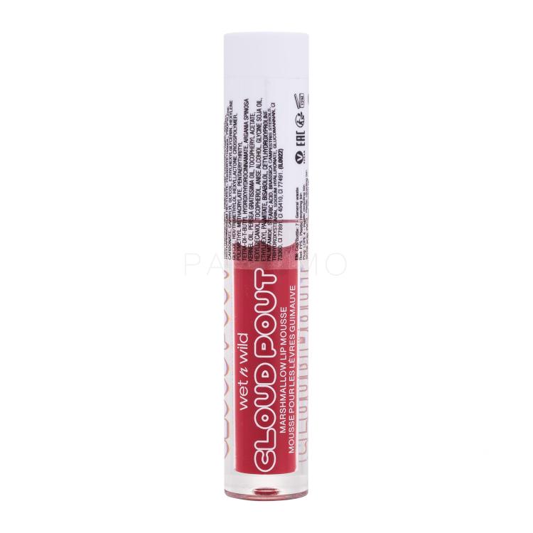 Wet n Wild Cloud Pout Marshmallow Lip Mousse Rúzs nőknek 3 ml Változat Fluff You