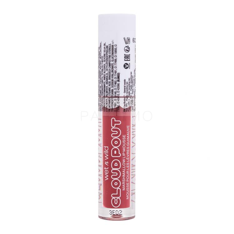 Wet n Wild Cloud Pout Marshmallow Lip Mousse Rúzs nőknek 3 ml Változat Marshmallow Madness