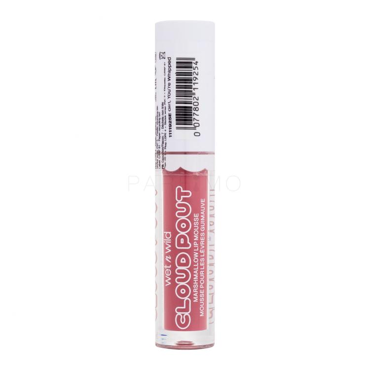 Wet n Wild Cloud Pout Marshmallow Lip Mousse Rúzs nőknek 3 ml Változat Girl, You&#039;re Whipped