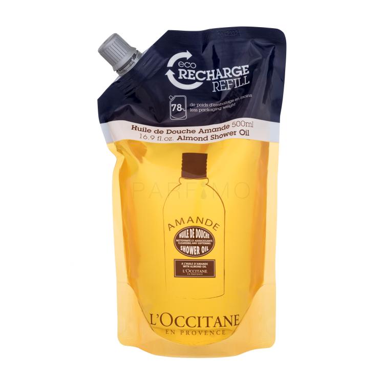 L&#039;Occitane Almond (Amande) Shower Oil Tusolóolaj nőknek Refill 500 ml