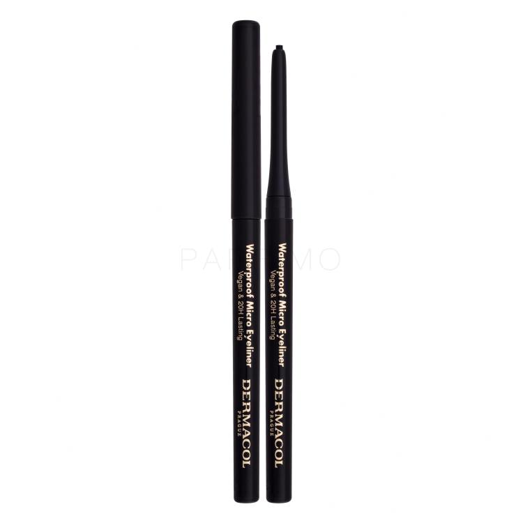 Dermacol Waterproof Micro Eyeliner Szemceruza nőknek 0,3 g Változat 01