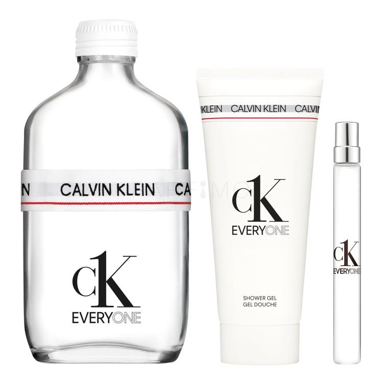 Calvin Klein CK Everyone Ajándékcsomagok Eau de Toilette 200 ml + Eau de Toilette 10 ml + tusfürdő 100 ml