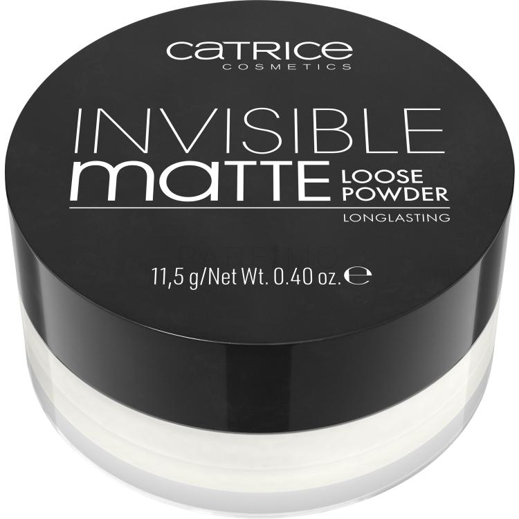 Catrice Invisible Matte Púder nőknek 11,5 g