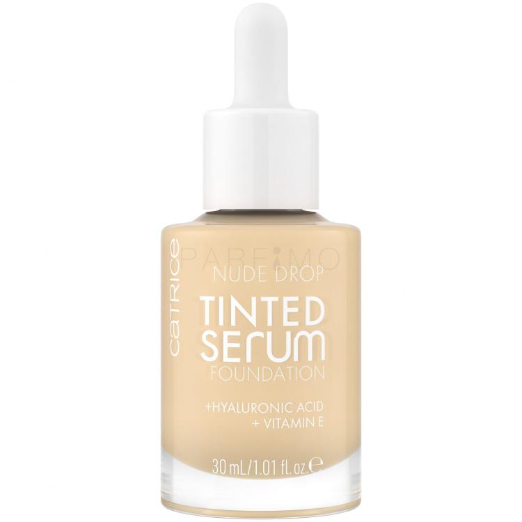 Catrice Nude Drop Tinted Serum Foundation Alapozó nőknek 30 ml Változat 010N