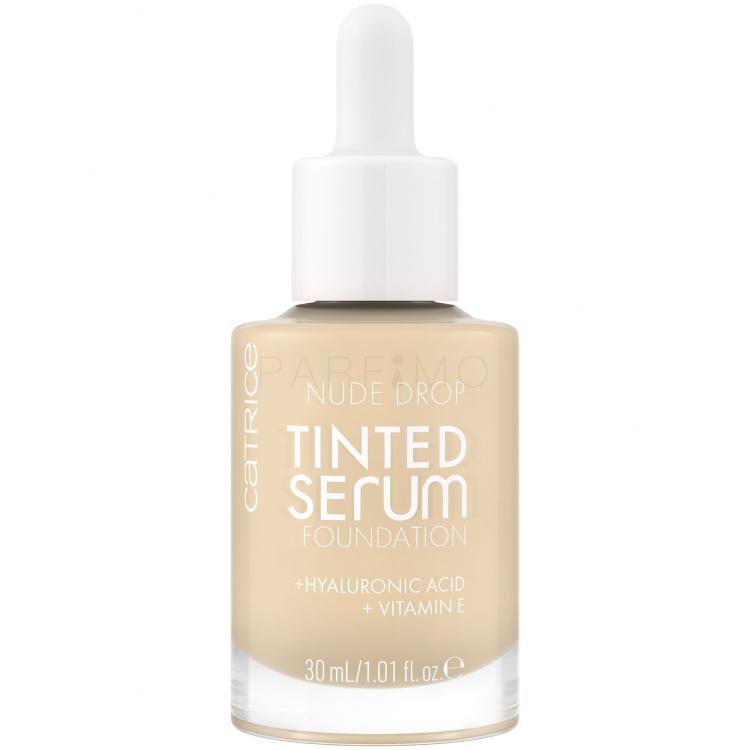 Catrice Nude Drop Tinted Serum Foundation Alapozó nőknek 30 ml Változat 001N