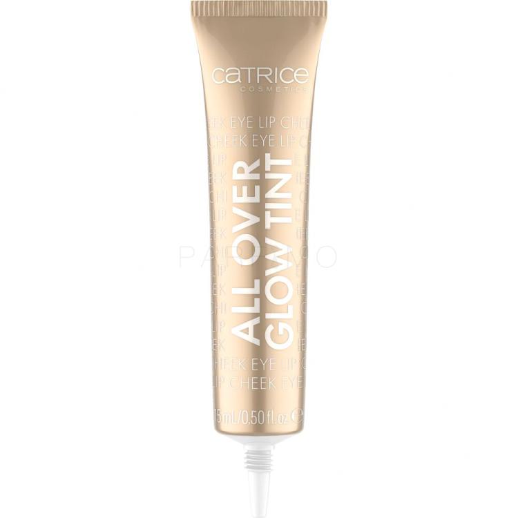 Catrice All Over Glow Tint Highlighter nőknek 15 ml Változat 010 Beaming Diamond