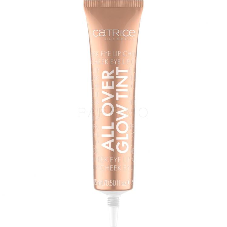 Catrice All Over Glow Tint Highlighter nőknek 15 ml Változat 030 Sun Dip