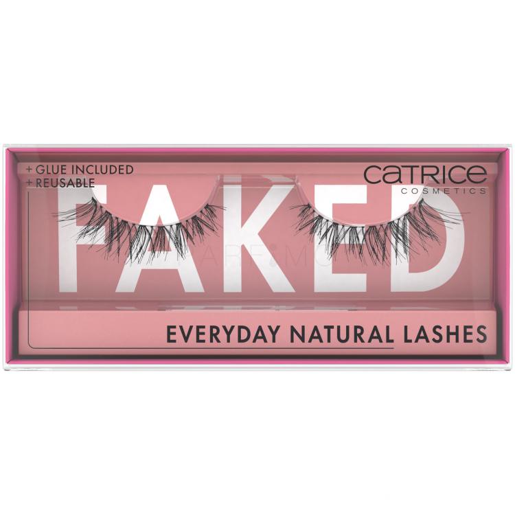 Catrice Faked Everyday Natural Lashes Műszempilla nőknek 1 db Változat Black