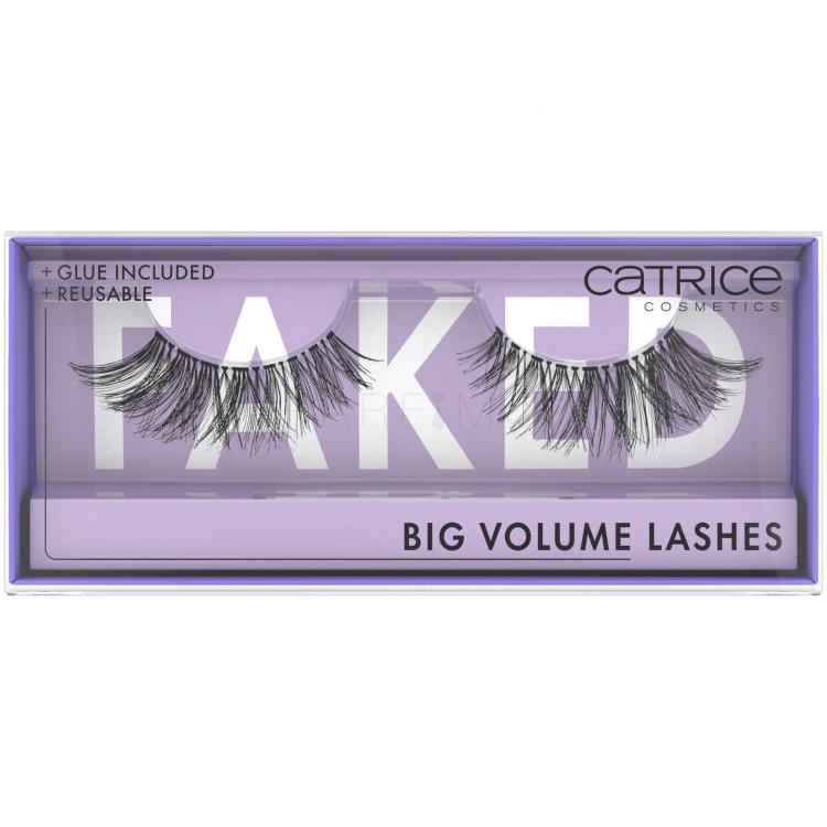 Catrice Faked Big Volume Lashes Műszempilla nőknek 1 db Változat Black