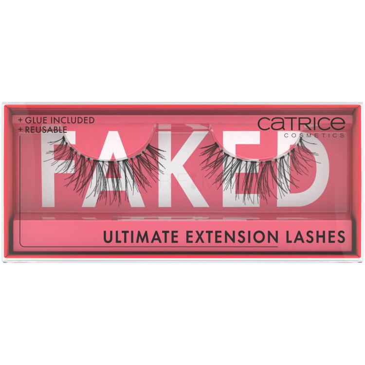 Catrice Faked Ultimate Extension Lashes Műszempilla nőknek 1 db Változat Black