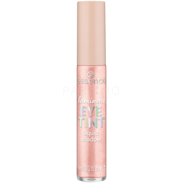 Essence Luminous Eye Tint Liquid Shadow Szemhéjfesték nőknek 6 ml Változat 01 Dazzling Rose