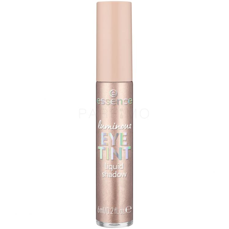 Essence Luminous Eye Tint Liquid Shadow Szemhéjfesték nőknek 6 ml Változat 03 Shimmering Taupe