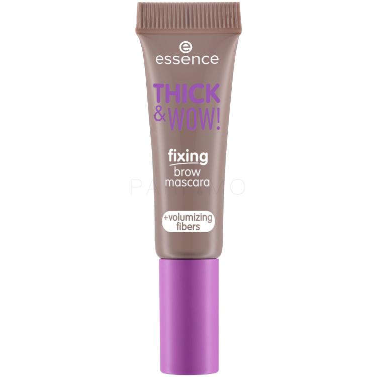 Essence Thick &amp; Wow! Fixing Brow Mascara Szemöldökspirál nőknek 6 ml Változat 01 Caramel Blonde