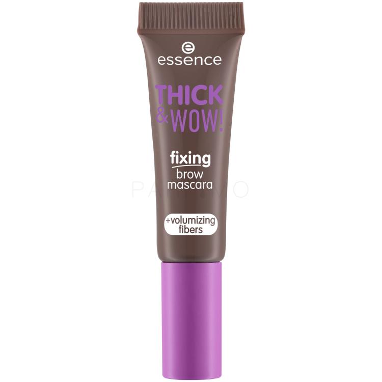 Essence Thick &amp; Wow! Fixing Brow Mascara Szemöldökspirál nőknek 6 ml Változat 02 Ash Brown