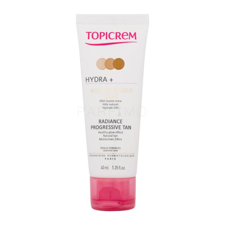 Topicrem HYDRA+ Radiance Progressive Tan Nappali arckrém 40 ml