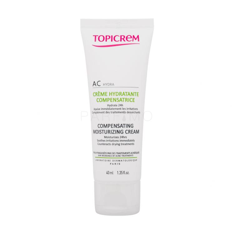 Topicrem AC Compensating Moisturizing Cream Nappali arckrém nőknek 40 ml