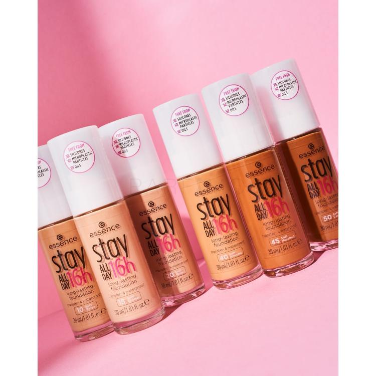 Essence Stay All Day 16h Alapozó nőknek 30 ml Változat 50 Soft Caramel