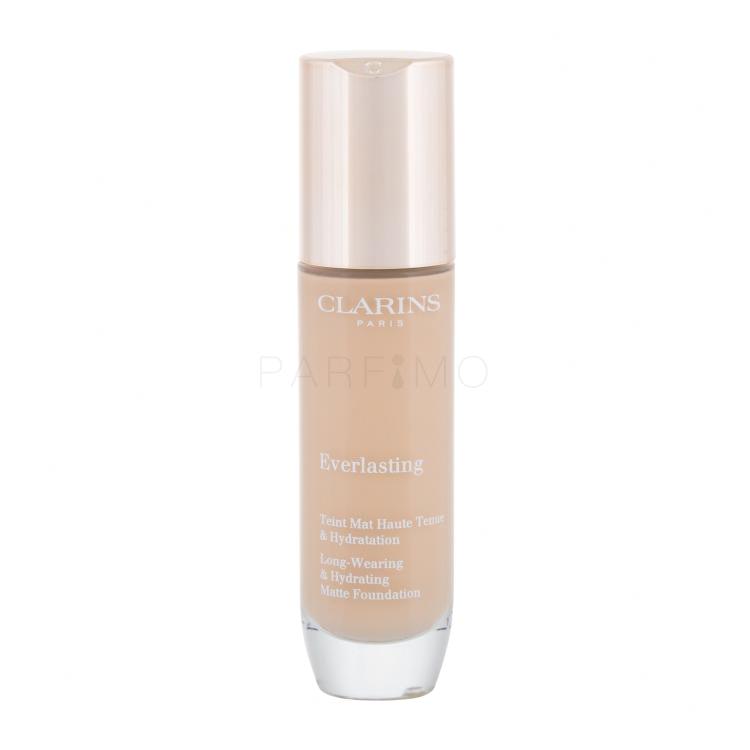 Clarins Everlasting Foundation Alapozó nőknek 30 ml Változat 105N Nude sérült doboz