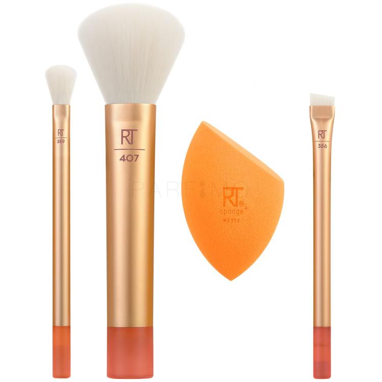 Real Techniques Midi Moment Brush + Sponge Set Sminkecset nőknek Szett