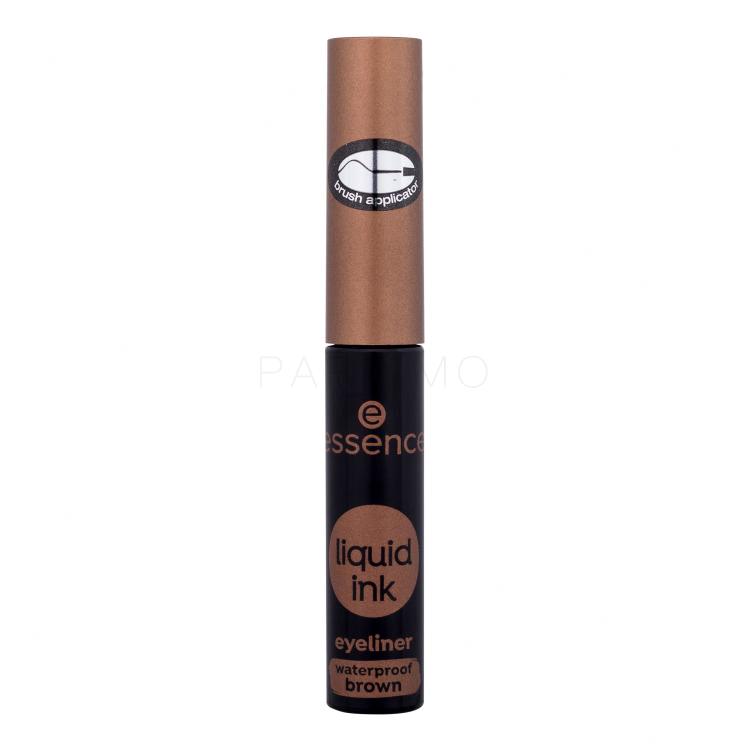 Essence Liquid Ink Eyeliner Waterproof Szemhéjtus nőknek 3 ml Változat Brown