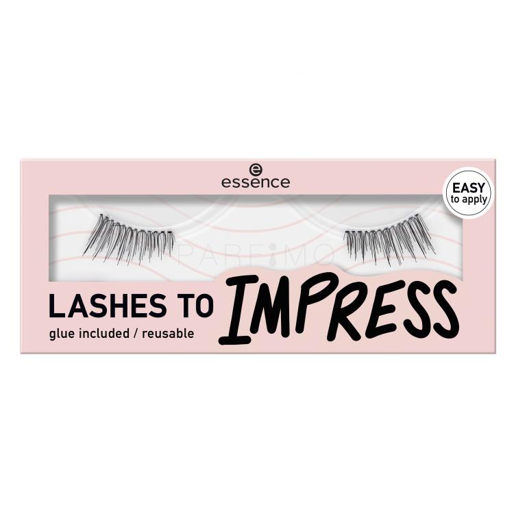 Essence Lashes To Impress 03 Half Lashes Műszempilla nőknek 1 db