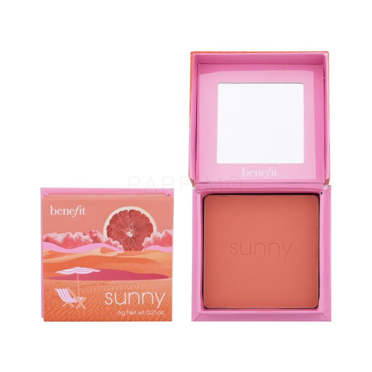 Benefit Sunny Warm Coral Blush Pirosító nőknek 6 g