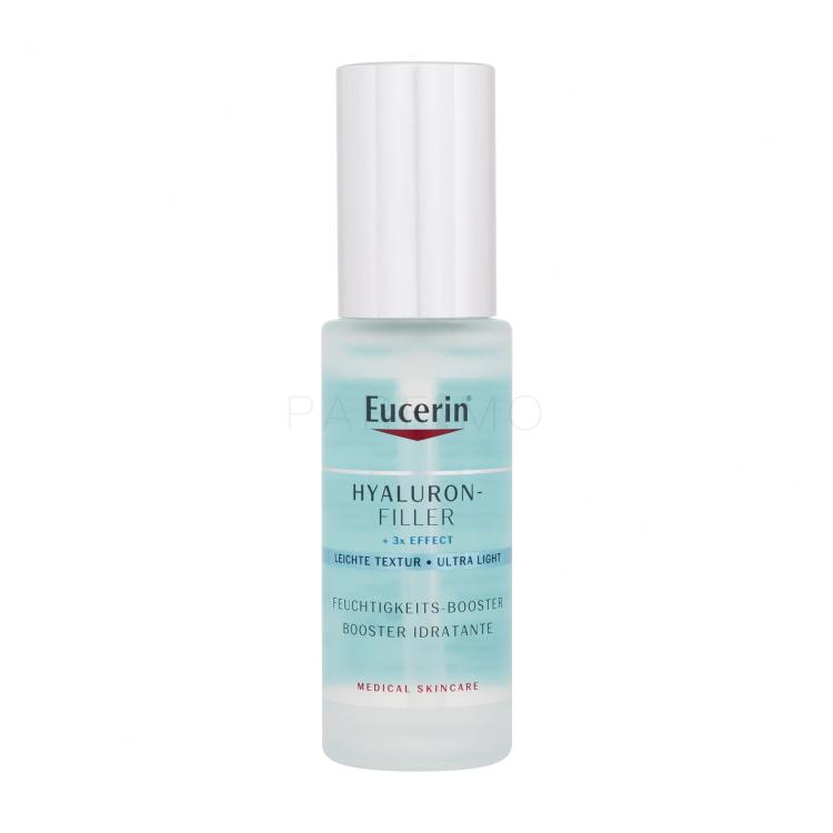 Eucerin Hyaluron-Filler + 3x Effect Ultra Light Moisture Booster Arcszérum nőknek 30 ml