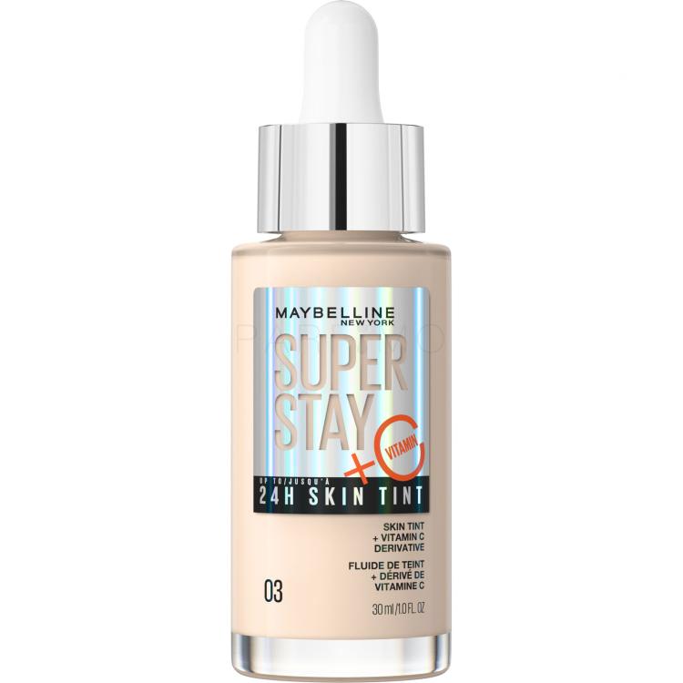 Maybelline Superstay 24H Skin Tint + Vitamin C Alapozó nőknek 30 ml Változat 03