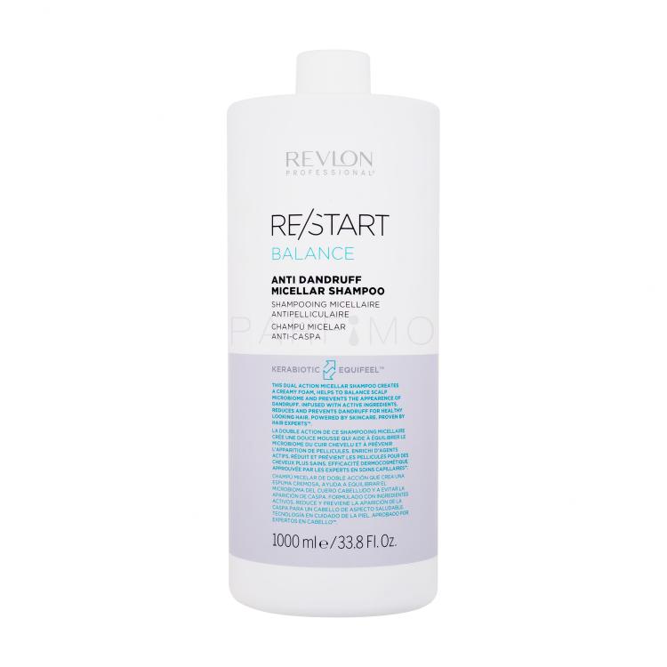 Revlon Professional Re/Start Balance Anti Dandruff Micellar Shampoo Sampon nőknek 1000 ml