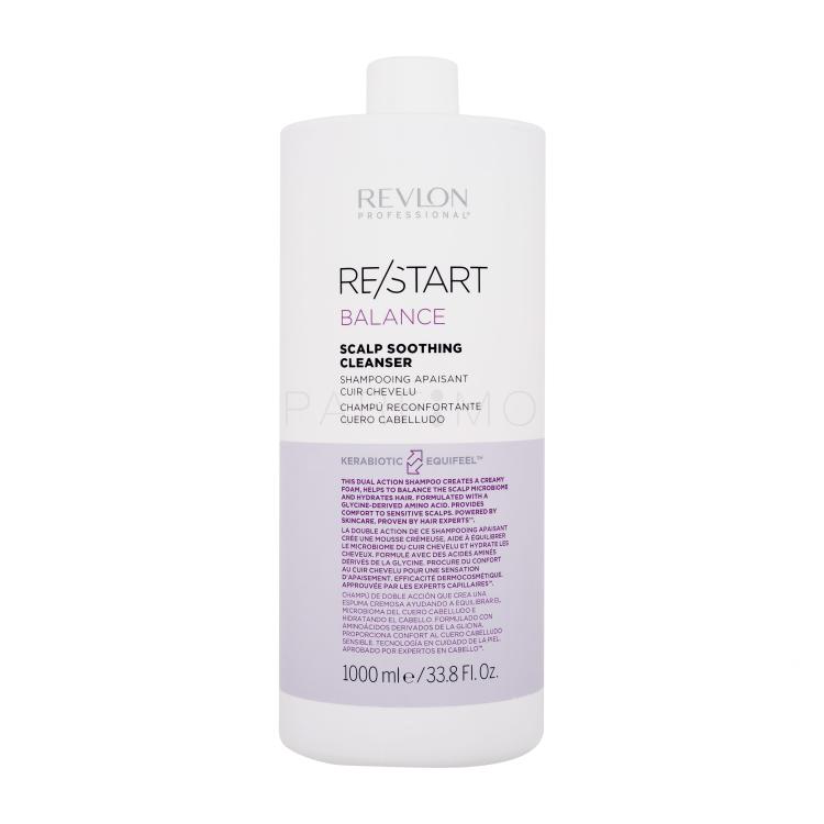 Revlon Professional Re/Start Balance Scalp Soothing Cleanser Sampon nőknek 1000 ml