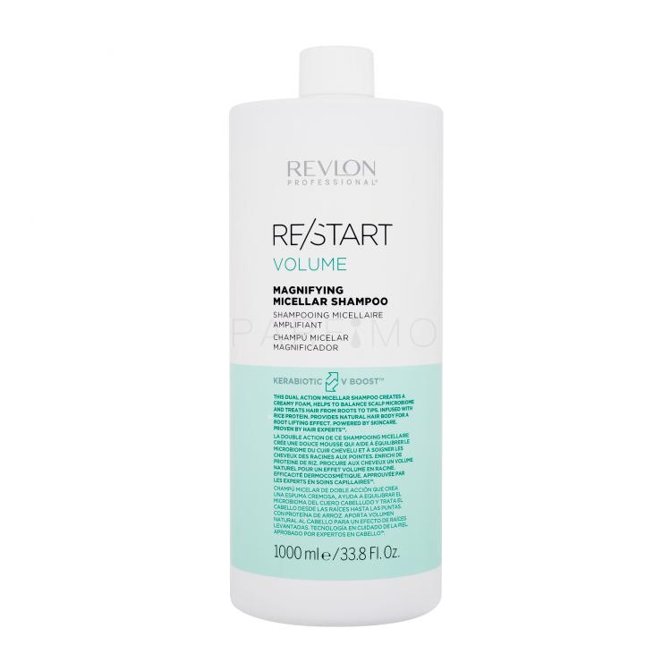 Revlon Professional Re/Start Volume Magnifying Micellar Shampoo Sampon nőknek 1000 ml