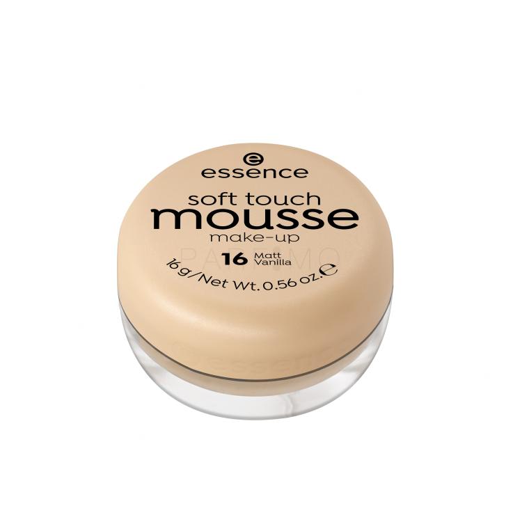 Essence Soft Touch Mousse Alapozó nőknek 16 g Változat 16 Matt Vanilla