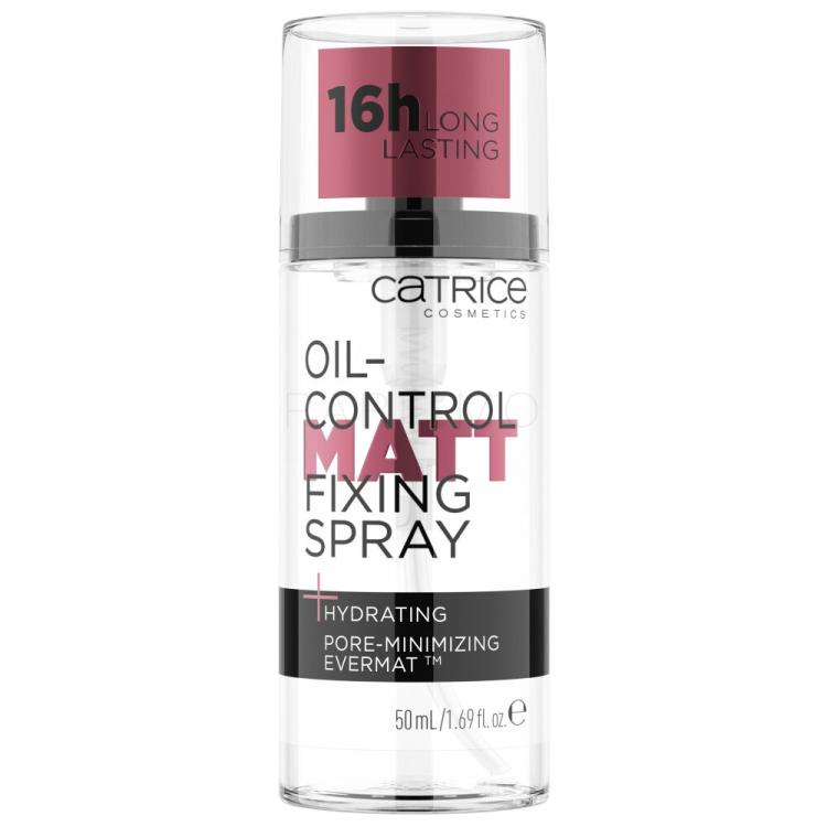 Catrice Oil-Control Matt Fixing Spray Sminkfixáló nőknek 50 ml