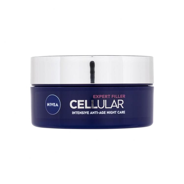 Nivea Cellular Expert Filler Intensive Anti-Age Night Care Éjszakai szemkörnyékápoló krém nőknek 50 ml sérült doboz